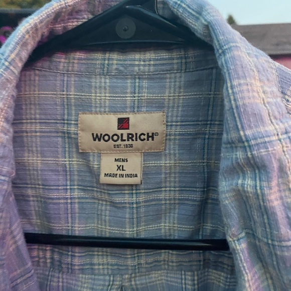 Woolrich Button Up Short Sleeve Shirt Size XL Men’s - Picture 4 of 4